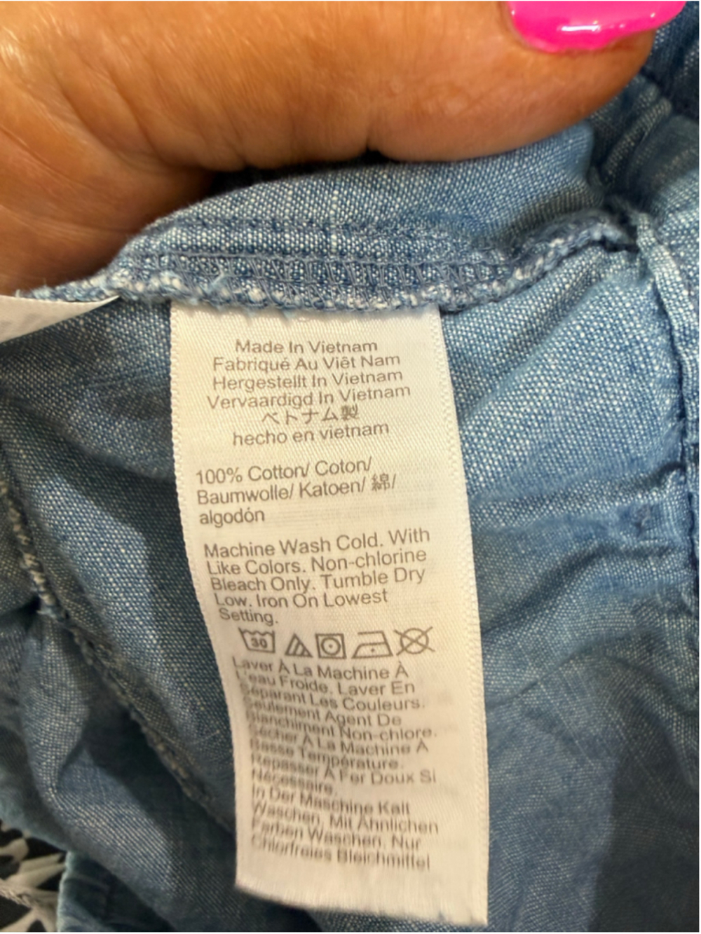 Women's J.Crew Blue Denim Pull-On Shorts Size M - Picture 5 of 11